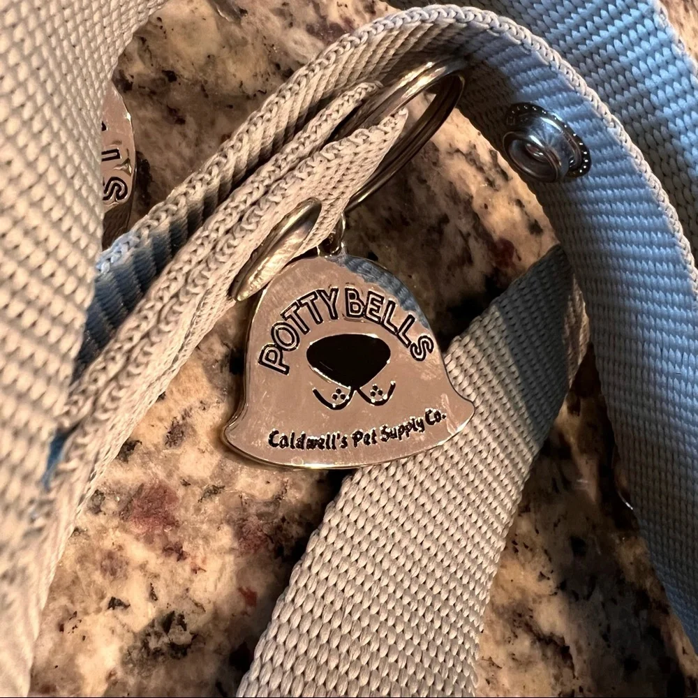 Caldwell’s Pet Supply Gray Dog Potty Training Bells (x 2)